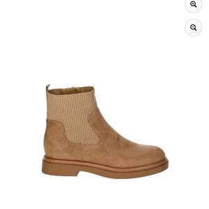 Tan Chelsea ankle boot memory foam